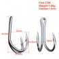 20pcs Durable Hooks Sharpened Jig Lure Hooks Saltwater Fishing Tackle 3/0 - 6/0