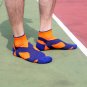 4 Pairs Men's Crew Skating Basketball Ankle Socks Climbing Running Breathable