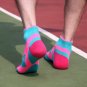 4 Pairs Men's Crew Skating Basketball Ankle Socks Climbing Running Breathable