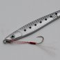 5pcs Micro r Butterfly Knife Jig Fishing Lures Assit Jigs Feather Hook