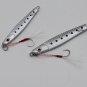 5pcs Micro r Butterfly Knife Jig Fishing Lures Assit Jigs Feather Hook