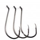 100pcs High Carbon Steel Jiging Hooks Octopus Jig Hook Oshaughnessy Fishing Hook