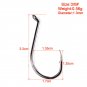 100pcs High Carbon Steel Jiging Hooks Octopus Jig Hook Oshaughnessy Fishing Hook