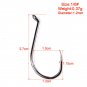 100pcs High Carbon Steel Jiging Hooks Octopus Jig Hook Oshaughnessy Fishing Hook