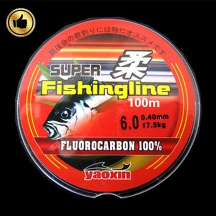 100M 11lb38lb 100 Fluorocarbon Nyon Fishing Lines White Super Fishing