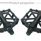 SCUDGOOD 1pair Aluminum Alloy Plat Pedal Dual Bearing Mountain Bicycle Pedals