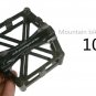 SCUDGOOD 1pair Aluminum Alloy Plat Pedal Dual Bearing Mountain Bicycle Pedals