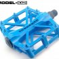 SCUDGOOD 1pair Aluminum Alloy Plat Pedal Dual Bearing Mountain Bicycle Pedals