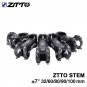 ZTTO Ultralight Bicycle Stem 32/60/80/90/100mm for MTB Mountain Road Bike Stem