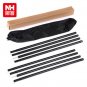 2*2m Universal Alloy Canopy Porch Tent Upright Poles for Tarp Tent Cover Awning