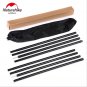 2*2m Universal Alloy Canopy Porch Tent Upright Poles for Tarp Tent Cover Awning