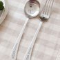 Wicker Rocking Pasta Spoon Fork Silver Spoons Small Cutlery Silverware Vintage