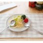 Wicker Rocking Pasta Spoon Fork Silver Spoons Small Cutlery Silverware Vintage