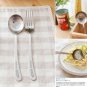 Wicker Rocking Pasta Spoon Fork Silver Spoons Small Cutlery Silverware Vintage