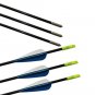 10pcs 6mm Fiberglass Arrow Hunting Bow Archery Target Practice Arrow Nocks