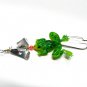 Lot 4pcs Rubber Frog Soft Fishing Lures Bass Bait Spinner Sinking 9cm 3-9/16inch