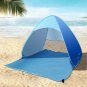 2Persons Beach Tent UV Protection Fully Sun Shade Quick Open Pop Up Beach Awning