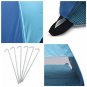 2Persons Beach Tent UV Protection Fully Sun Shade Quick Open Pop Up Beach Awning