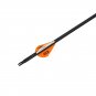 12pcs Archery Bohning blazer 3K Carbon Shaft Arrows Vane Nocks & Points  3D
