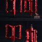 GUB GC-008 Bike Pedals CNC Alloy DU+Sealed Bearing MTB FR DH Platform Pedal
