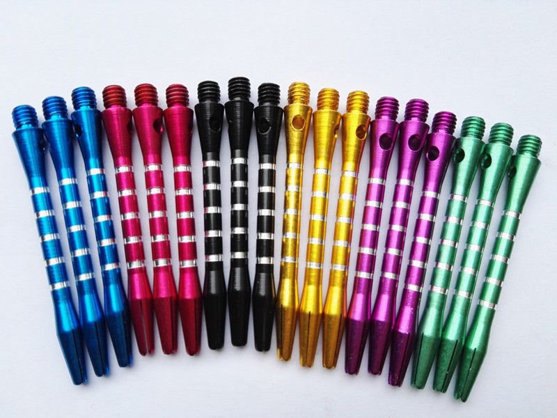 Dart Aluminum Medium Darts Shafts Harrows Dart Stems Colorful Throwing Toy 18PCS