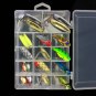 21pcs Metal VIB Fishing Lures Bass Crankbait Rattles Spoon Sinking Hook Tackle