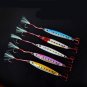 5pcs Glow Butterfly Jigs Knife Slow Jig Fishing Lures with Feather & Treble Hook