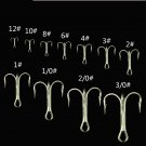 100pcs Offset strong  Baitholder Fishing Hooks Jingging Hook 5 Size 4 Colors