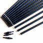 12PK 30" Archery Hunting  Arrows for Compound & recurve bow Mix Carbon  Arrow