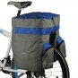 60L Cycling Bike Bicycle Rear Rack Seat Trunk Saddle Storage Pannier Pouch Bag
