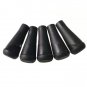 12/36/60pcs Rubber Black Blunts  Kids Toy Arrowheads Broadheads Points Safty