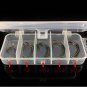 25pc Fishing Offset G Hooks Assorted Sizes Pike Drop Shot Worm Wide Gap 56g
