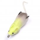 4 x Soft Mice Lure Bass Baits Frog Fishing Lures Fishing Tackle 2 colors 13g