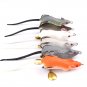 6pcs/Lot Soft Mice/Rat Lures Fishing Lures Bait Bass Bait Fishing Tackle 6 Color