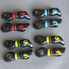 1Pair Cycling Mountain Bicycle Bike MTB full Carbon fiber Handlebar Bar End Grip