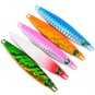 5pcs Micro Butterfly Knife Jigs 40g Slow Fishing Lures Tuna Snapper Jigging Jigs