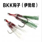 5pcs Assist Dual Fishing Lead Hook Assorted Strong steel BKK jig Hooks