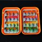 32pcs Assortment Trout Fly Fishing Flies Dry Nymph Buzzers Fly Fishing Box 2Type