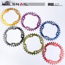 Bike Single Narrow Wide Round Oval Chainring Chain Ring BCD 104mm 32 34 36 38T