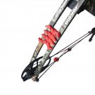 2pcs Achery Hunting Compound Bow Rubber Crab Bow Stabilizer Dampener Absorber