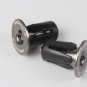 1Pair MTB Road Bike Aluminum Handlebar Grips Handle Bar Cap End 22~24mm Caliber