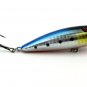 5pk Saltwater Fishing Lures Baits Hard Popper Crank baits 6# Hook Tackle 7cm