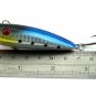 5pk Saltwater Fishing Lures Baits Hard Popper Crank baits 6# Hook Tackle 7cm