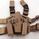4 In 1 Tactical Glock 17 Gun Holsters Adjustable Belt Drop Leg Thigh Holster