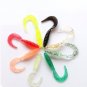 10Pcs Soft Worm Fishing Baits Worm Lures Crankbaits Hooks Baits Tackle 6.5cm/2g