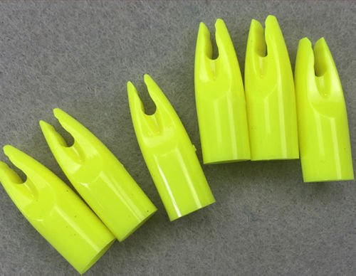 Pack 200 Hunting nock Arrow Archery 3D super plastic nocks 7mm for carbon arrow