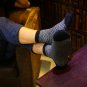 5pair Men's Casual Soft Cotton Ankle Socks Mixed Color One Size Sock Brand New