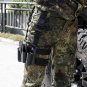 Tactical Right Hand Paddle & Leg Belt Hard Drop Leg Holster for Glock 17