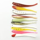 10Pk 13cm/8g Artificial Fishing Lure Fish Soft Bait Fishy Smell Fishing Tackle
