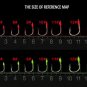 7# Bulk Bait Explosive Fishing Hook Sharpened Multi Hooks Tackle Durable Strong